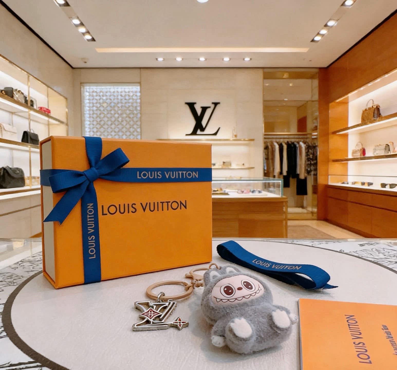 Louis Vuitton Keychain with Miffy